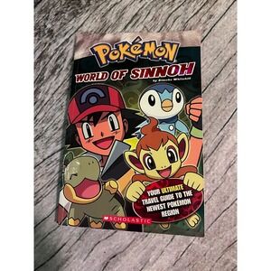 Pokemon Diamond Pearl World of Sinnoh Your Ultimate Travel Guide Book Scholastic
